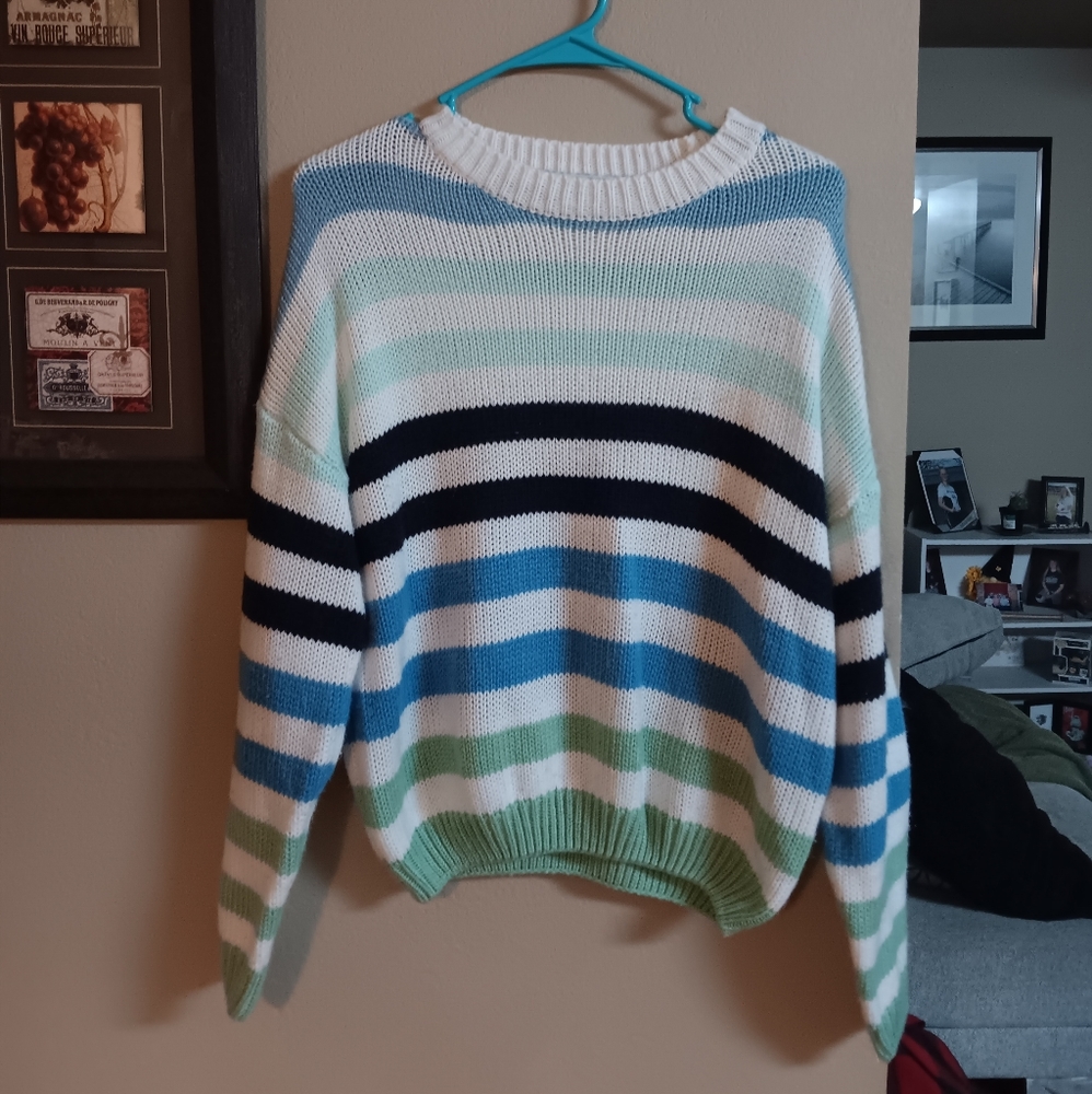 Striped Multicolor Women's Sweater